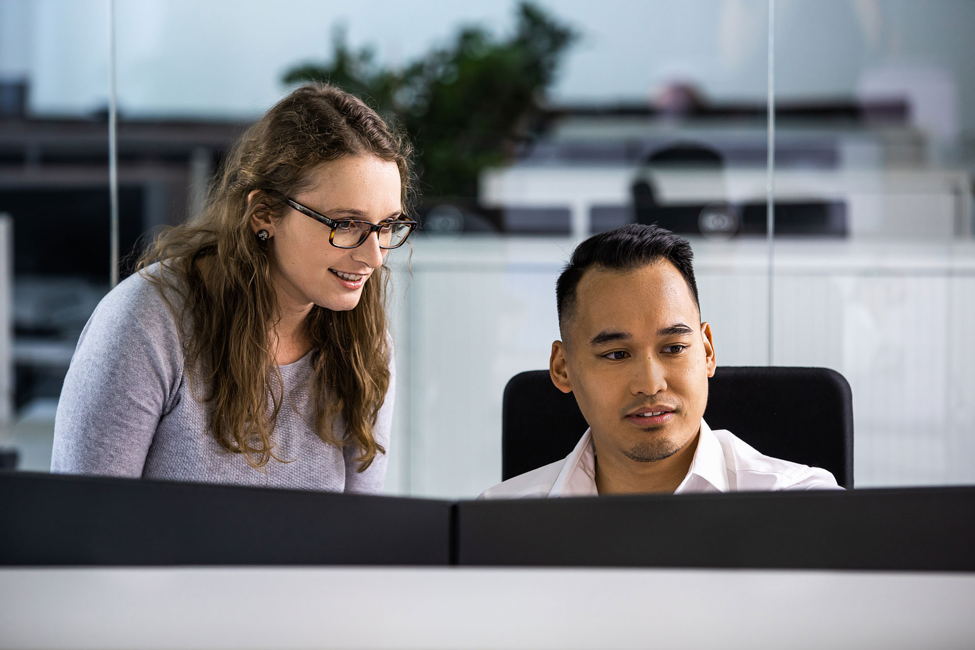 2 employees in the BIM department