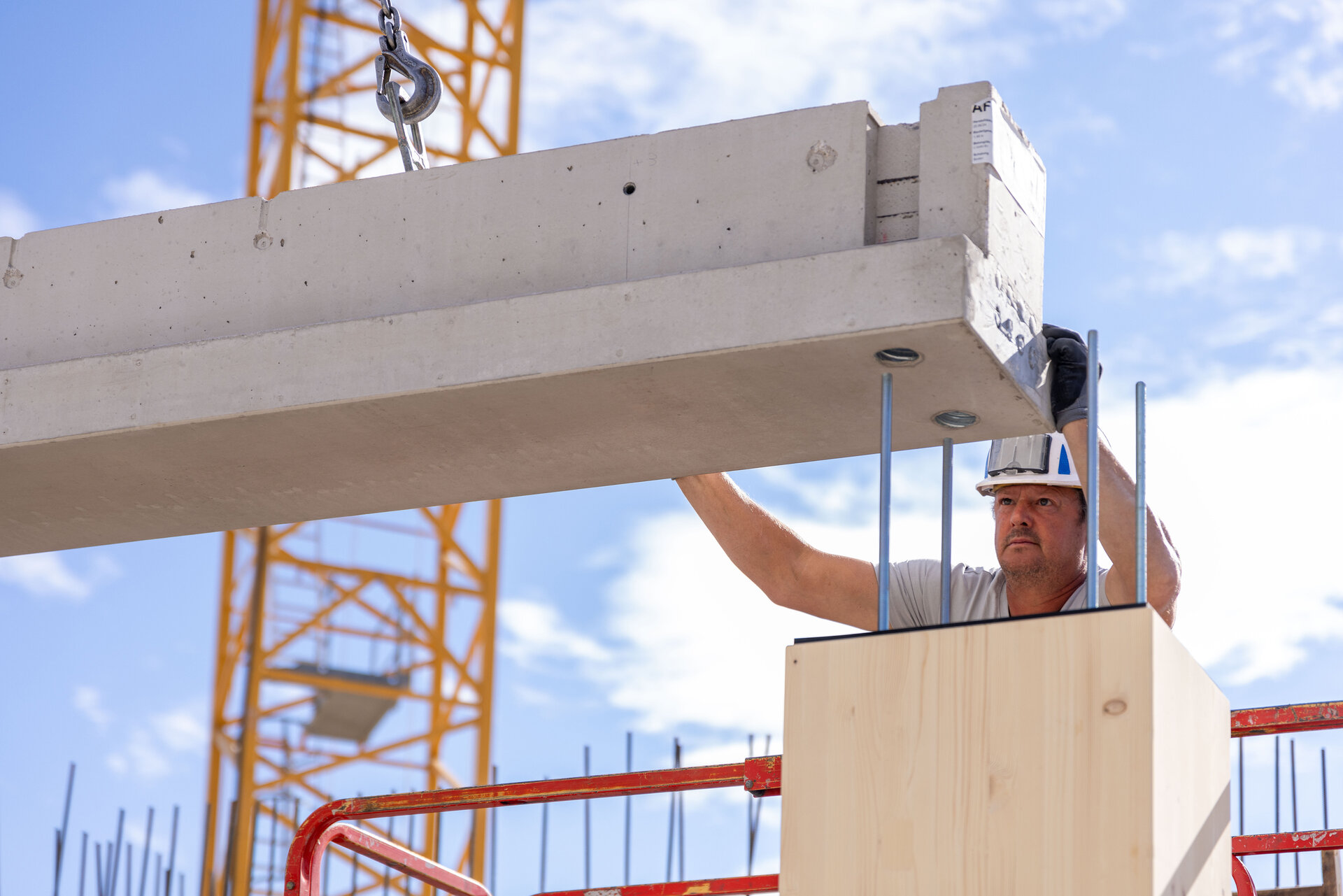 Picture of the construction site