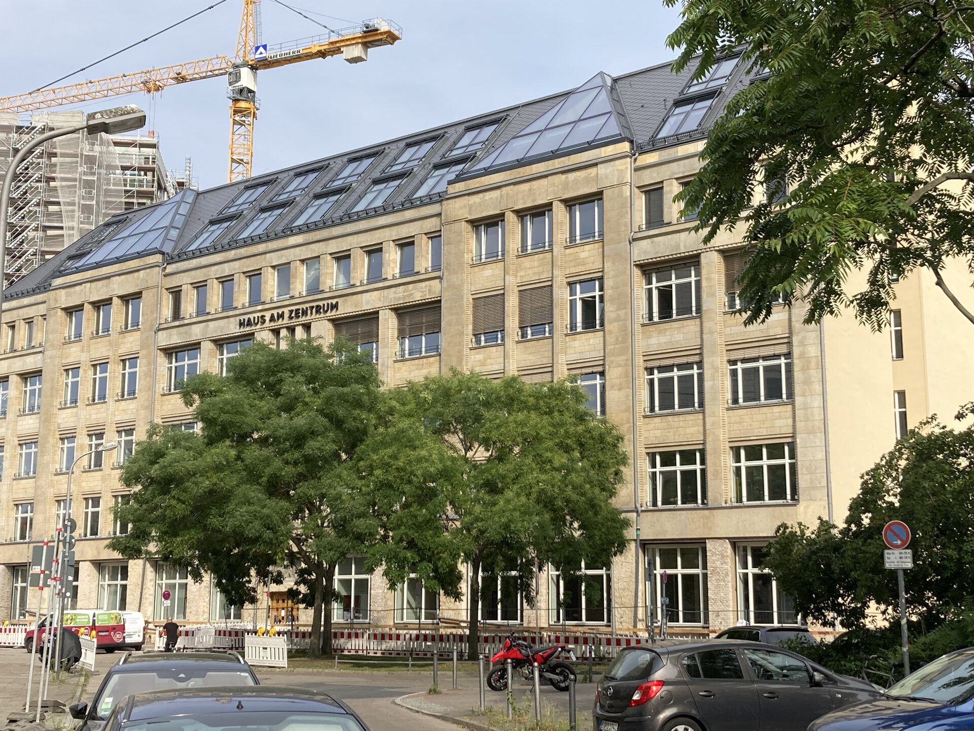 Exterior view of the Haus der Gesundheit