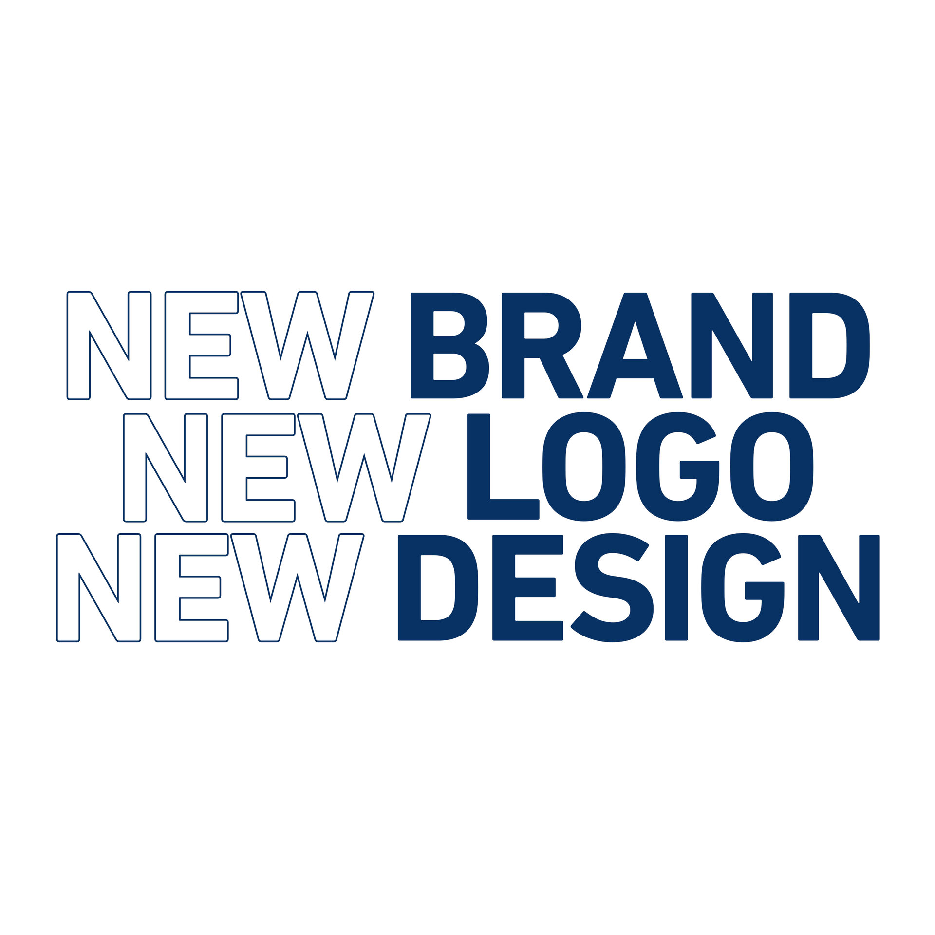 New brand, new logo, new design