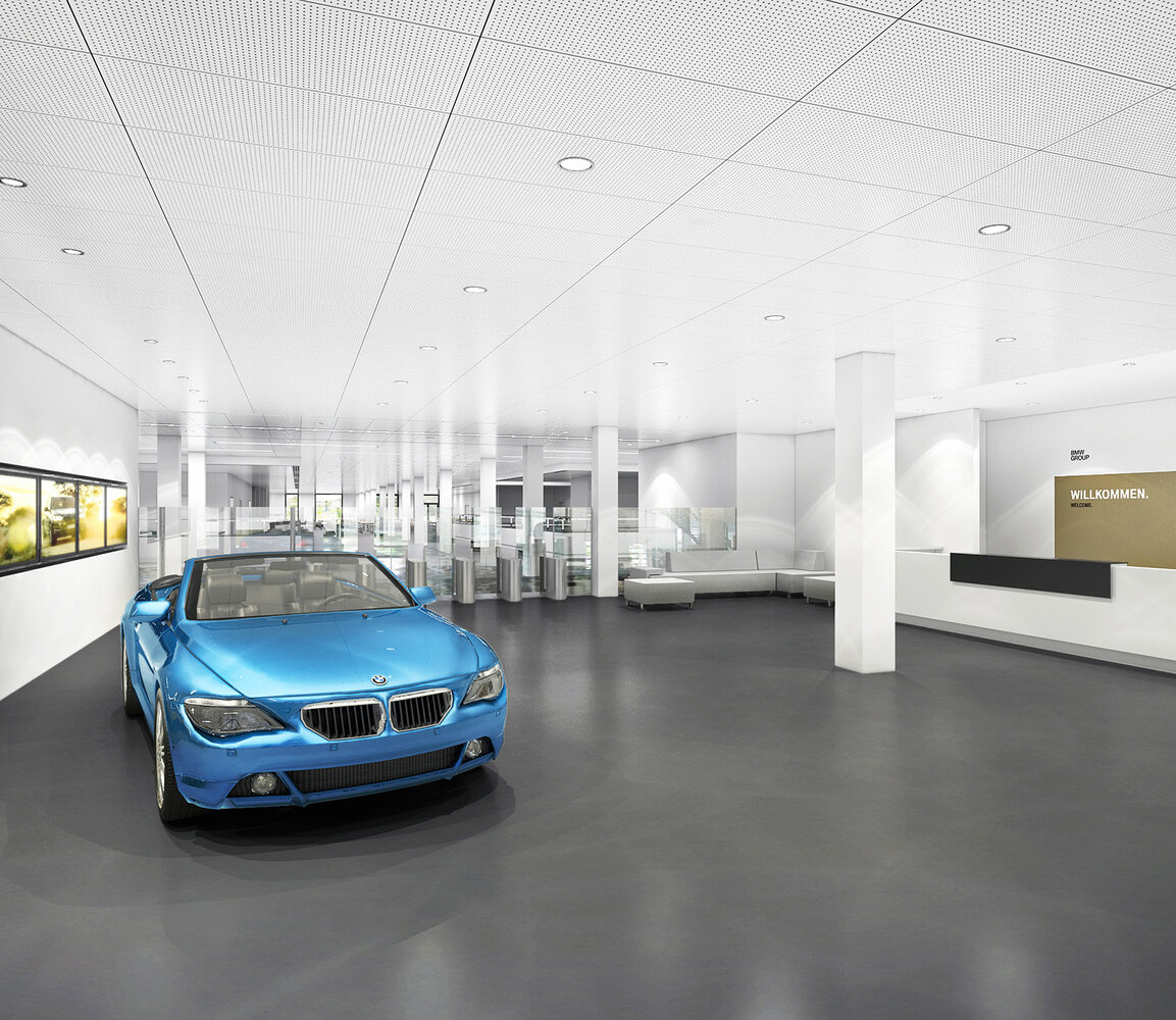 BMW Munich Freimann interior view