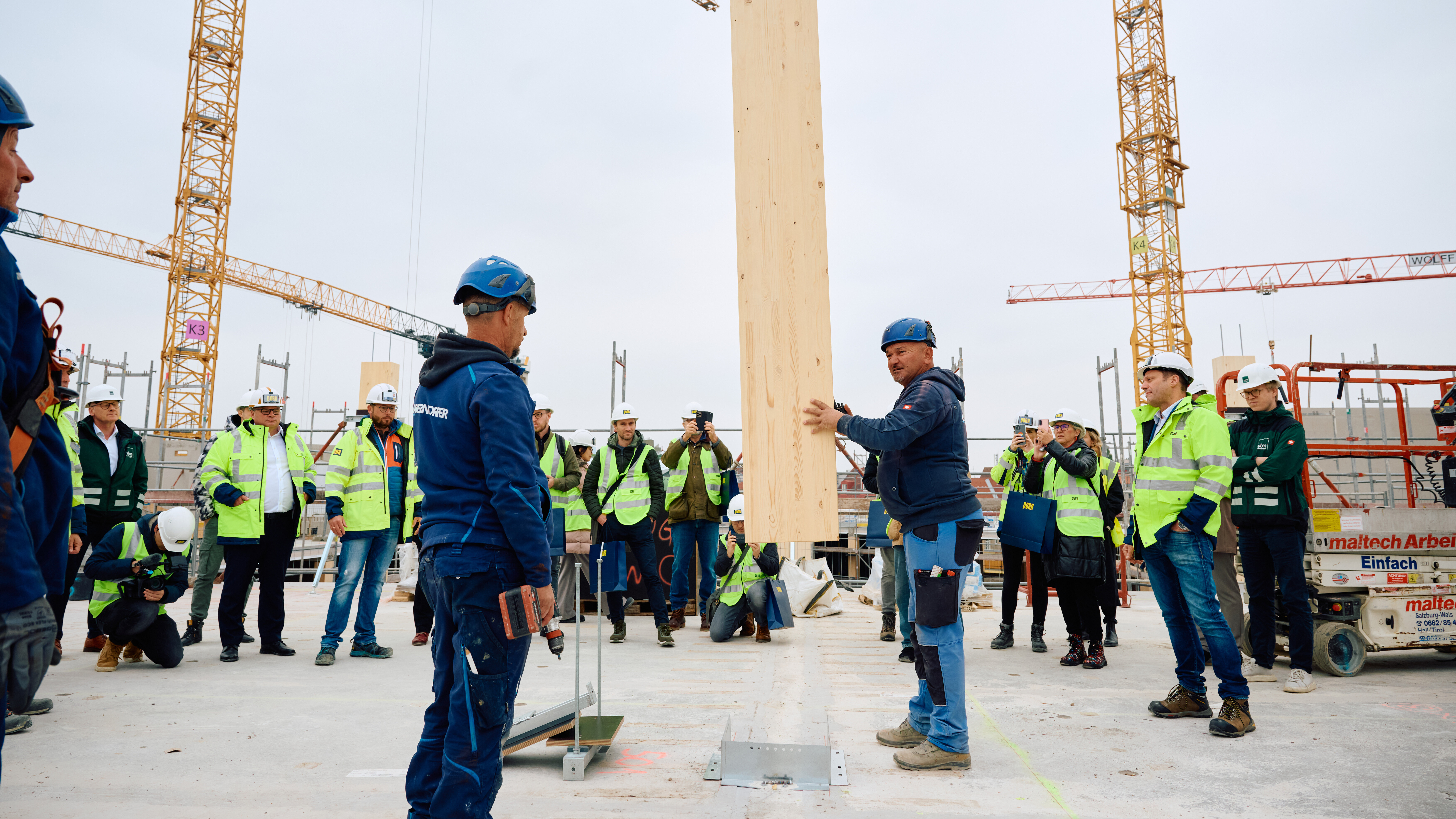 Unser Experte auf der Baustelle