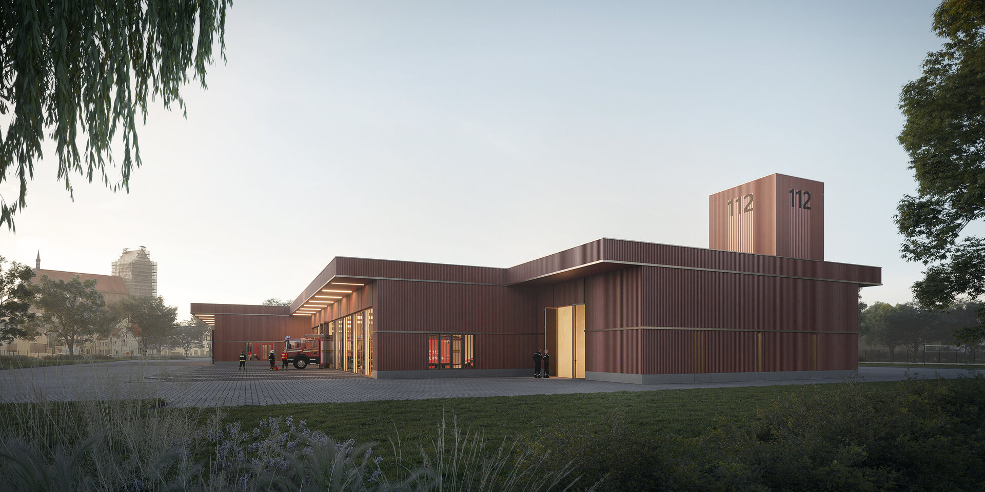 Design "New fire station and administration building, Hanseatic city of Wismar".