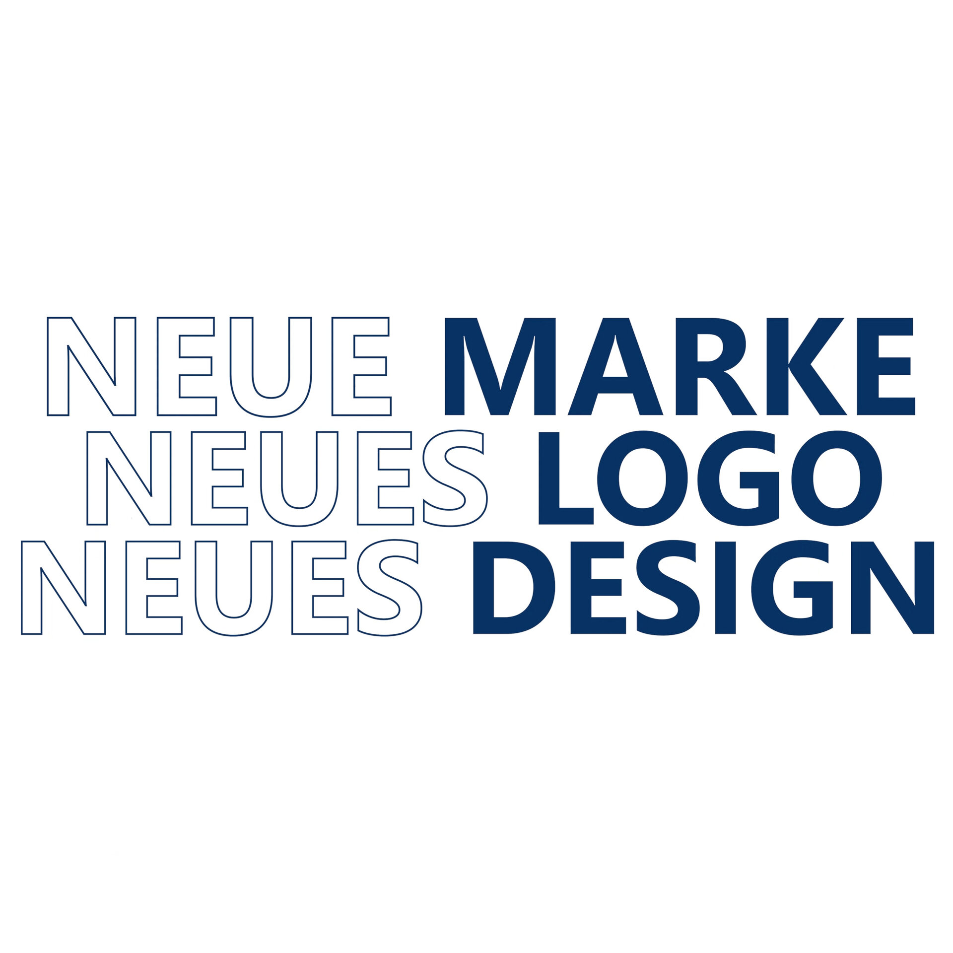 Neue Marke, neues Logo, neues Design