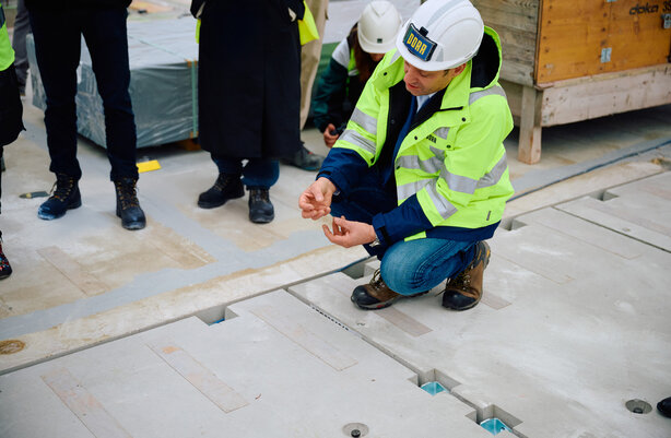 Unser Experte auf der Baustelle