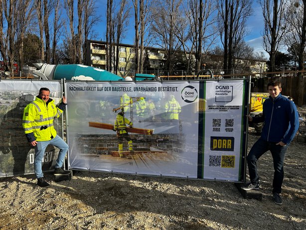 Unsere Experten auf der Baustelle