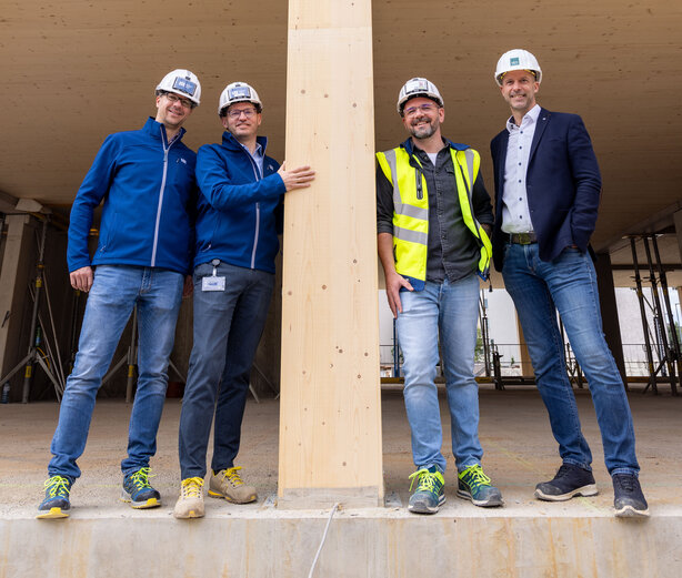 Team auf der Baustelle