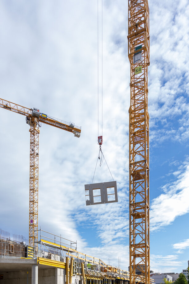 Picture of the construction site