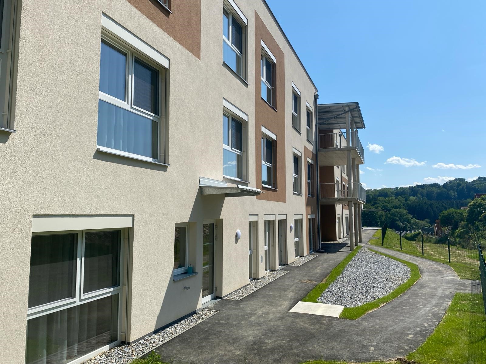 View of the house in Preßguts