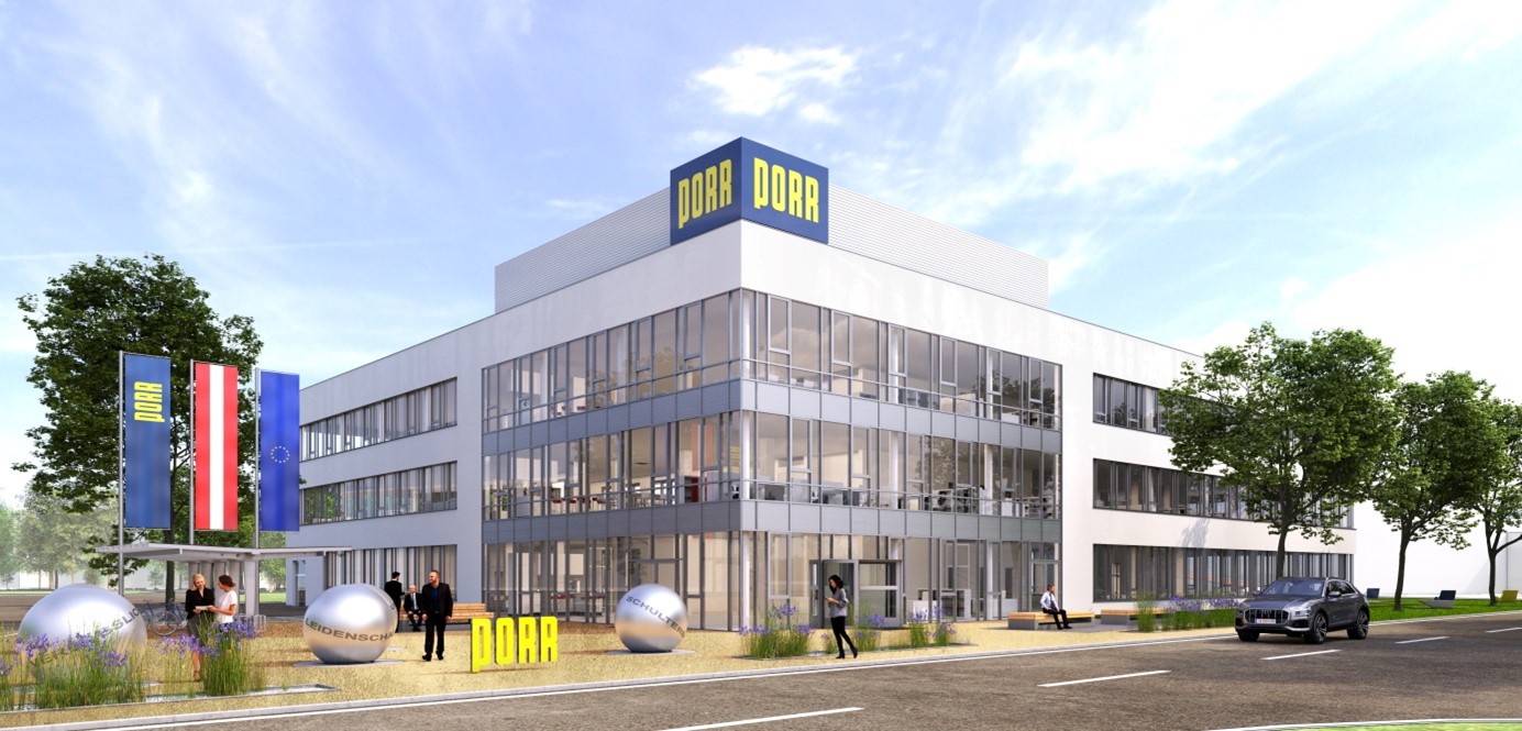 Visualisation of the new Office Building